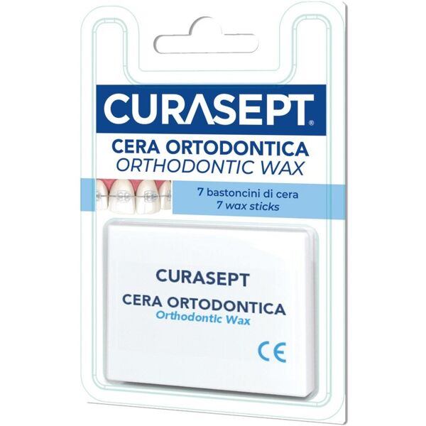 curasept wax cera ortodontica 7 bastoncini