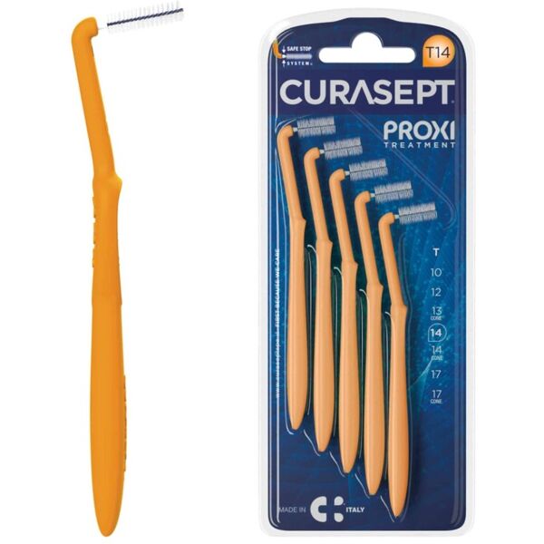 curasept proxi angle treatment t14 iso 4 scovolino arancio 5 pezzi