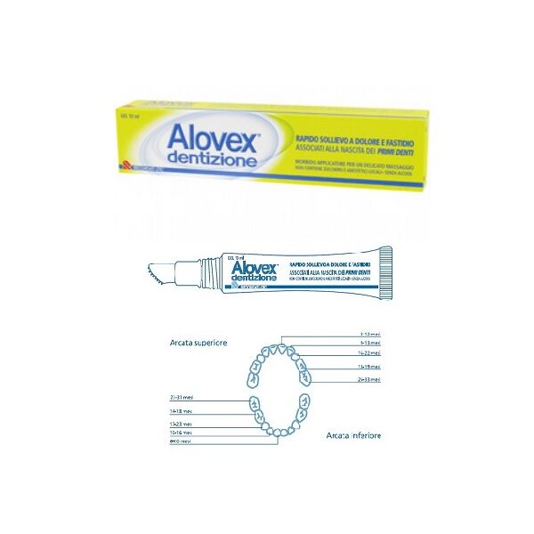 alovex dentizione gel primi dentini 10 ml