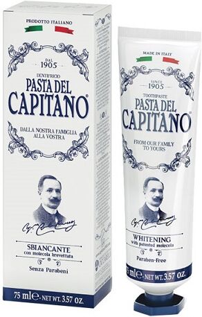 ciccarelli pasta del capitano 1905 dentifricio sbiancante 75 ml