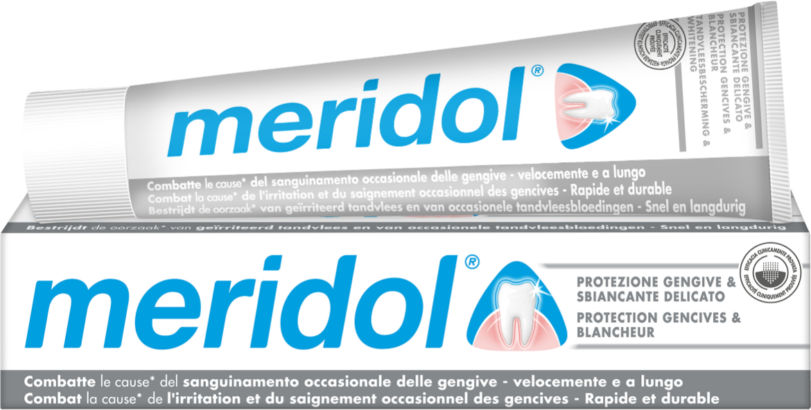 meridol whitening dentifricio sbiancante 75 ml