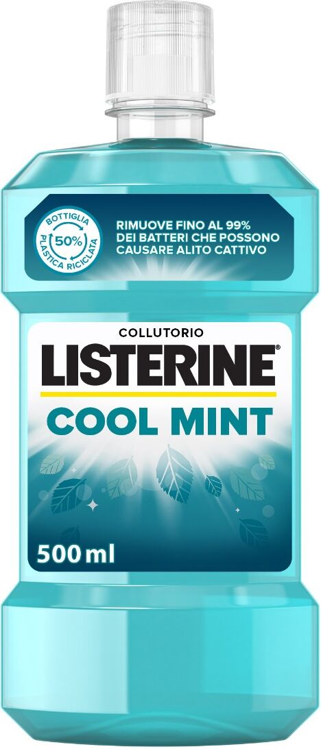 listerine coolmint collutorio antiplacca 500 ml