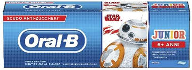 oral-b junior dentifricio star wars +6 anni 75Â ml