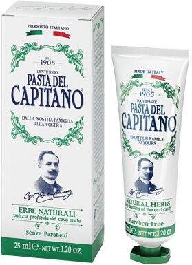 ciccarelli pasta del capitano 1905 dentifricio erbe naturali 25 ml