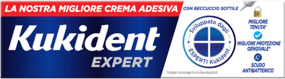 kukident expert crema adesiva per protesi dentali 40 g