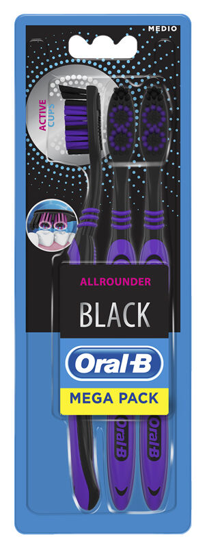 Oral-B Oralb All Rounder Black Spazz