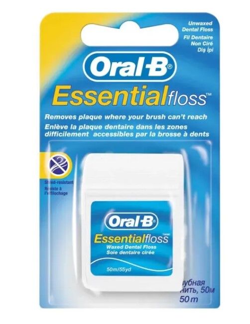 Oral-B Essentialfloss Filo Interdentale Non Cerato 50 metri