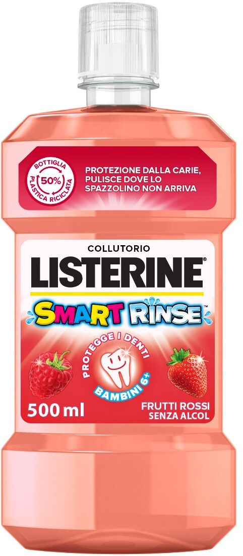 Listerine Smart Rinse Collutorio Bambini 500 ml