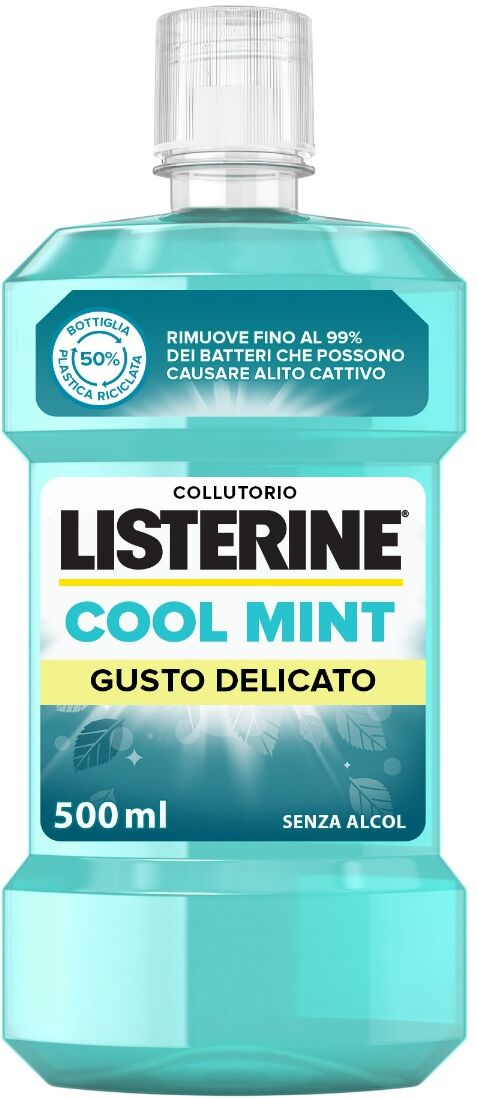 Listerine Cool Mint Gusto Delicato Collutorio 500 ml