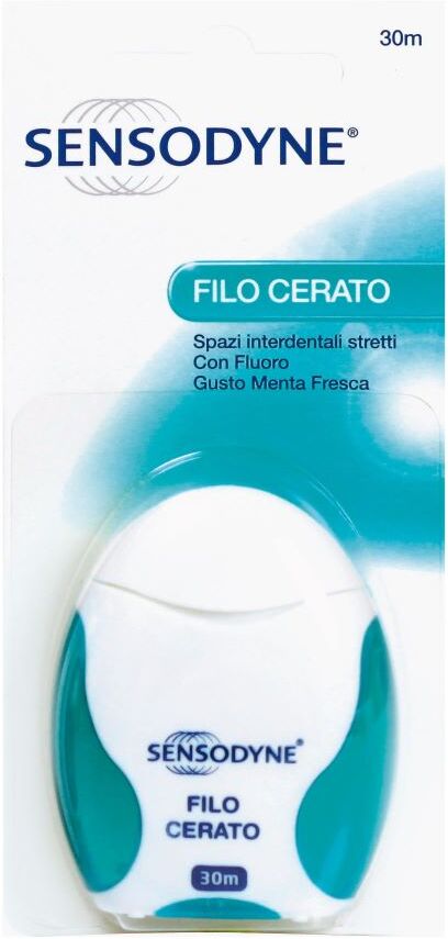 Sensodyne Filo Cerato Gusto Menta Fresca 30 ml