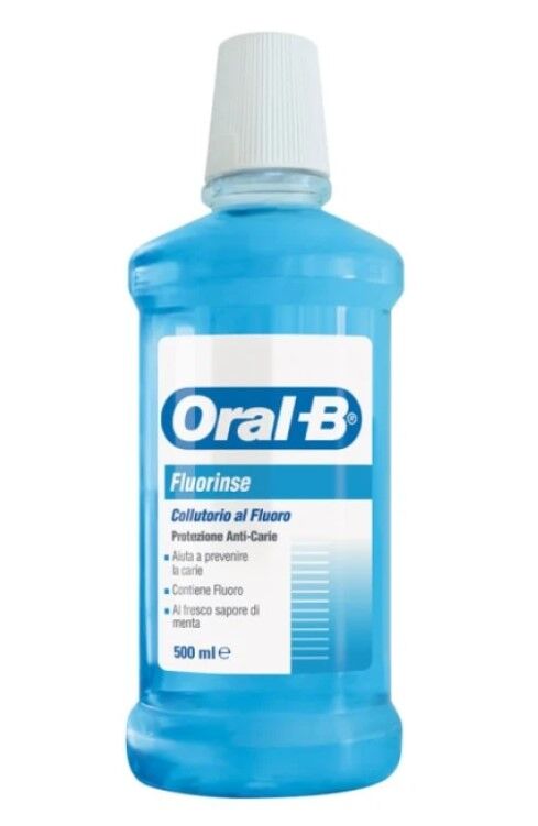 Oral-B Fluorinse Collutorio Anti-Carie al Fluoro 500 ml