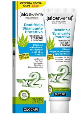 Aloevera2 Zuccari  Dentifricio Stevia 100 ml
