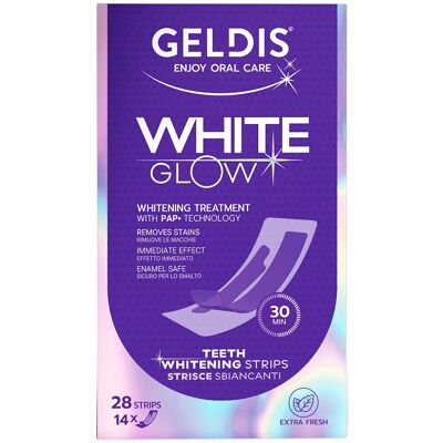 Geldis Strisce Sbiancanti White Glow 14 Pezzi Geldis Strisce Sbiancanti White Glow 14 Pezzi