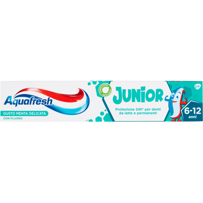 Aquafresh Junior 75ml - Dentifricio per bambini Aquafresh Junior 75ml - Dentifricio per bambini