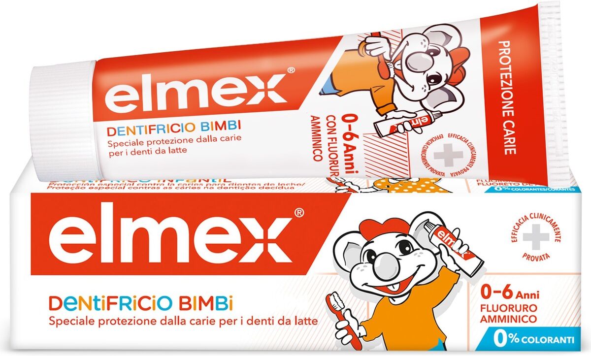 Elmex Bimbi Dentifricio Bambini 0-6 anni 50 ml