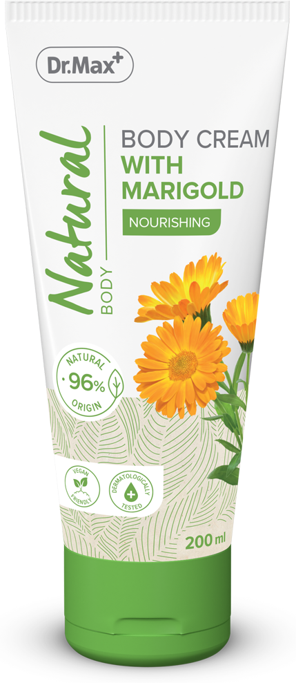 dr.max body cream with marigold 200 ml