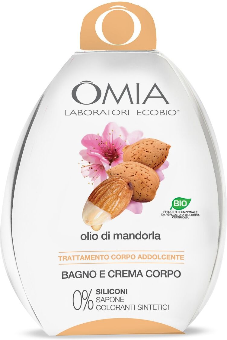 omia ovetto mandorla bagno seta 400 ml + crema corpo 200 ml