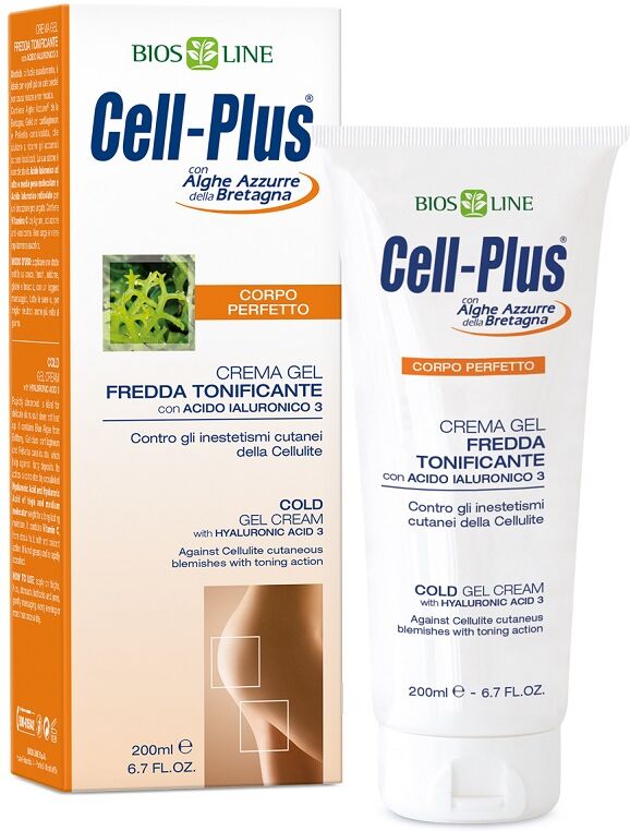 bios line cell-plus crema gel fredda tonificante 200 ml