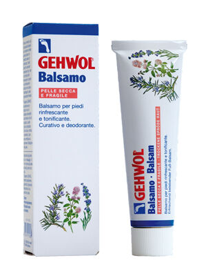 gehwol balsamo piedi tonificante pelle secca 75 ml