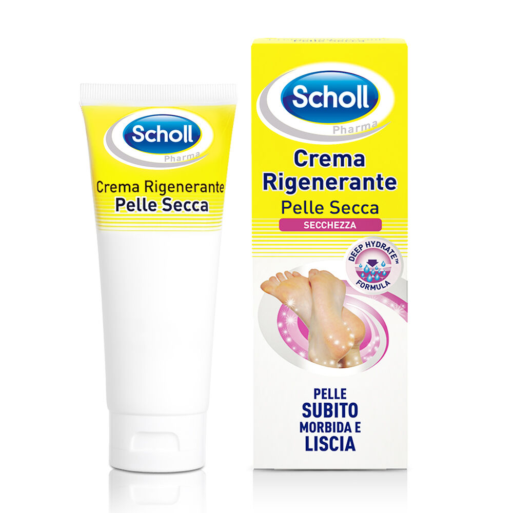 Scholl Crema Rigenerante Pelle Secca Piedi 60 ml