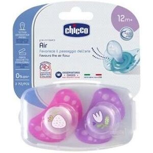 Chicco Succhietto Air Boy Silicone 16-36 2 Pezzi