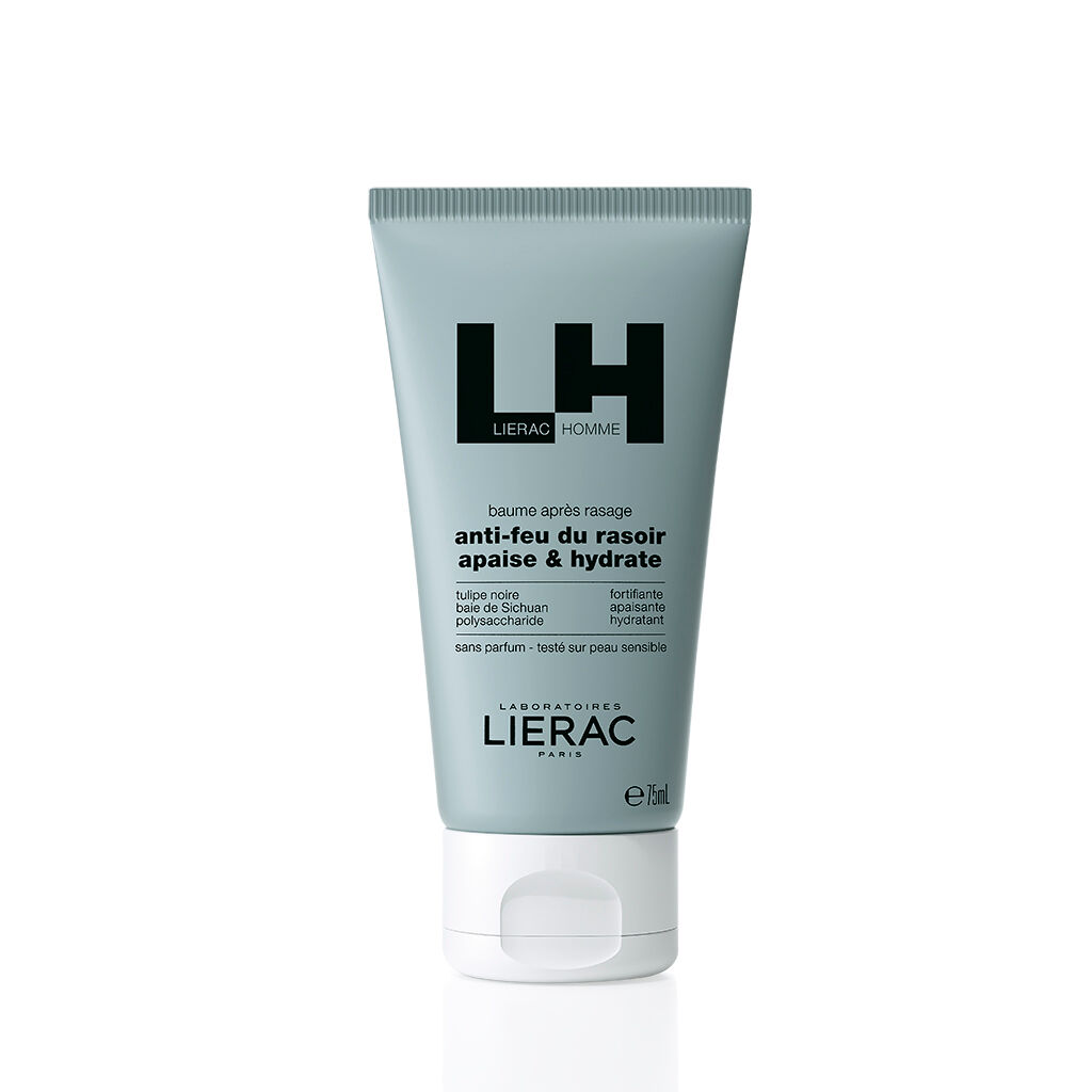 lierac homme balsamo dopobarba anti-irritazione idratante lenitivo 75 ml