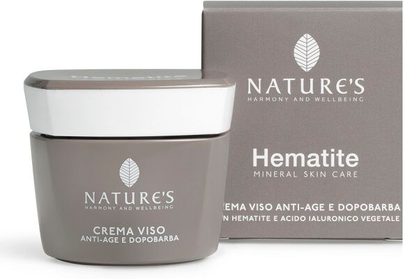 nature's hematite natures crema viso dopobarba