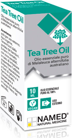 named tea tree oil olio essenziale per uso esterno 10 ml