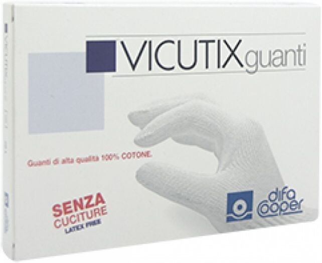 Difa Cooper Vicutix Guanto in Cotone Antiallergico Taglia Medium