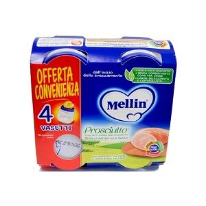 Mellin OMOGENEIZZATO Di Prosciutto 4 X 80 G