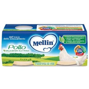 Mellin OMOGENEIZZATO Di Pollo 2 X 80 G