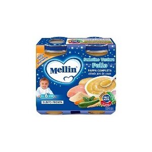 Mellin Pappa Completa Omogeneizzato 2 X 200 G