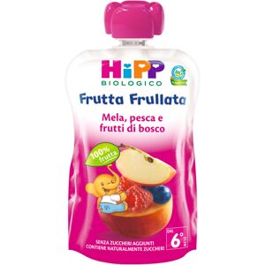 Hipp Bio Frutta Frullata Mela Pesca Frutti Di Bosco 90 G