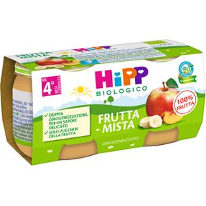 Hipp Bio Omogeneizzato Frutta Mista 2X80 G