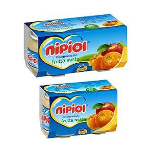 Nipiol Omogeneizzato Frutta Mista 2X80 g