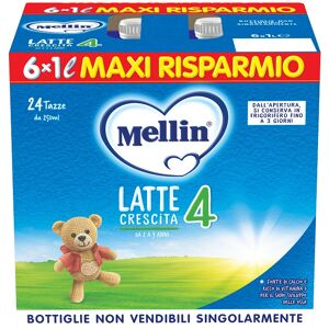 Mellin 4 Latte 6X1000 ml