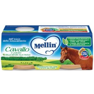 Mellin OMOGENEIZZATO Di Cavallo 2 X 80 G