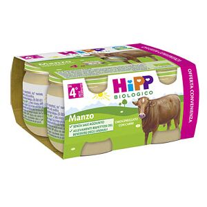 Hipp Bio Omogenizzato Manzo 4X80 G