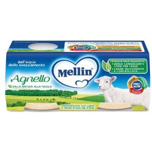 Mellin OMOGENEIZZATO Di Agnello 2 X 80 G