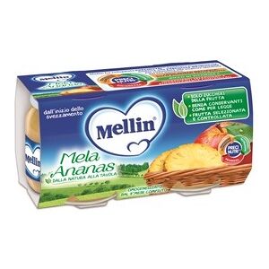 Mellin Omogeneizzato Mela Ananas 2 X 100 g