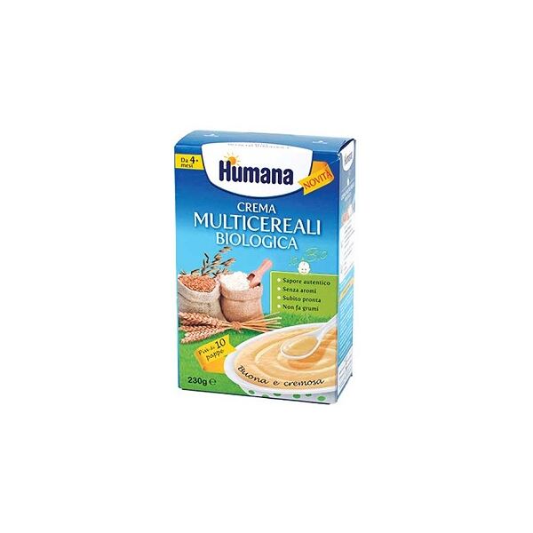 humana crema multicereali biologica 230 g