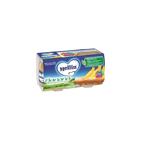 mellin omogeneizzato banana 2 x 100 g