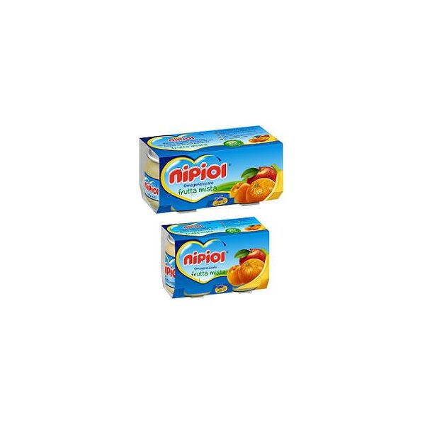 nipiol omogeneizzato frutta mista 2x80 g