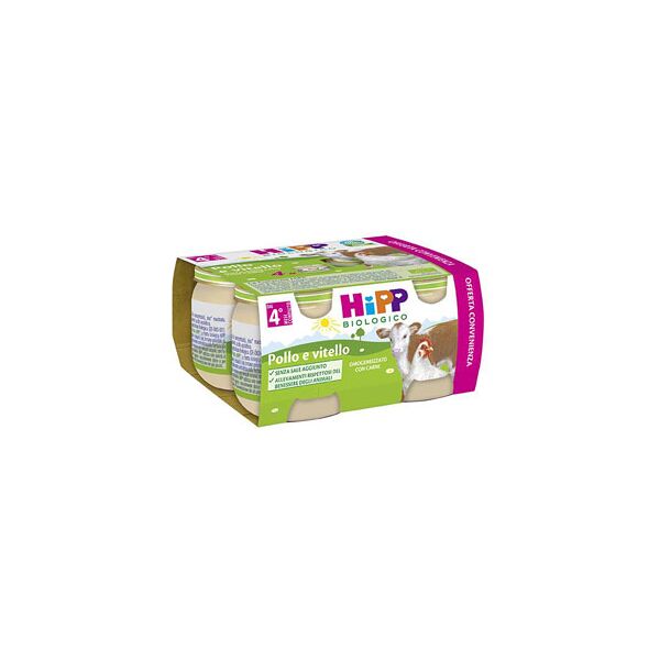 hipp bio omogenizzato pol/vit 4x80 g