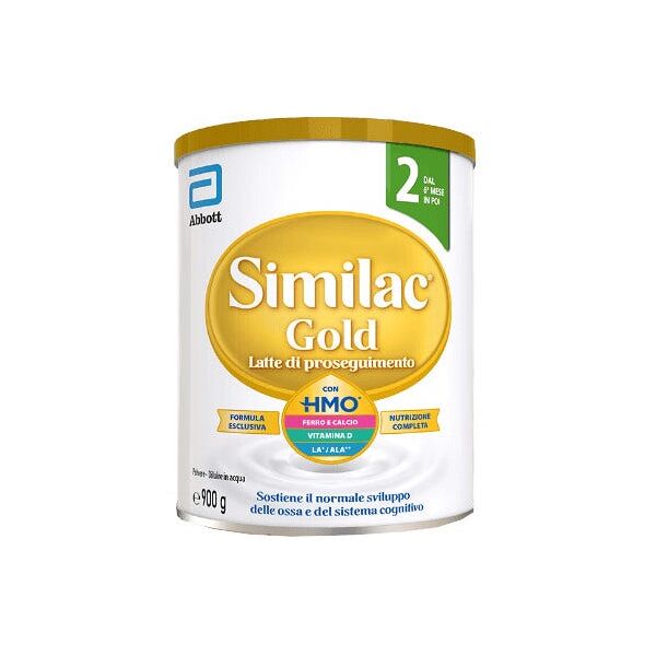 abbott similac gold 2 latte di proseguimento in polvere 900 g