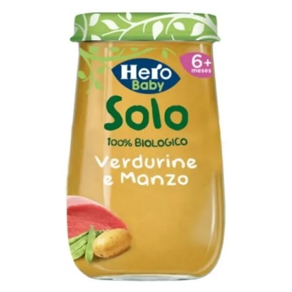 hero solo omogeneizzato verdurine con manzo 190 g