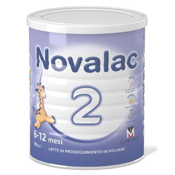 novalac 2 latte in polvere per lattanti 6-12 mesi 800 g