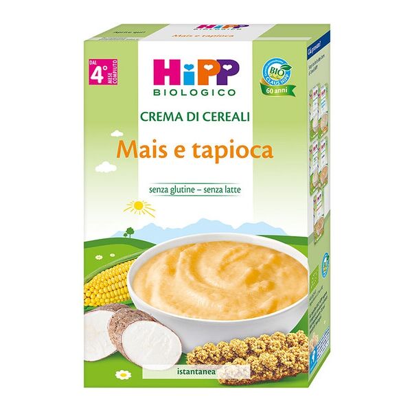 hipp bio crema cereali mais e tapioca 200 g