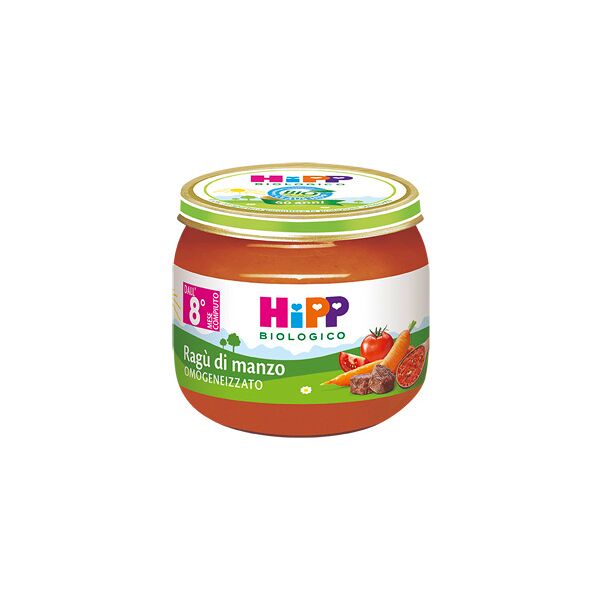 hipp biologico baby sugo ragù di manzo 2x80 g