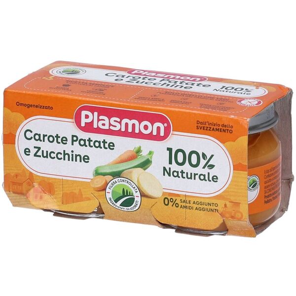 plasmon omogeneizzato carote, patate e zucchine 2 x 80 g